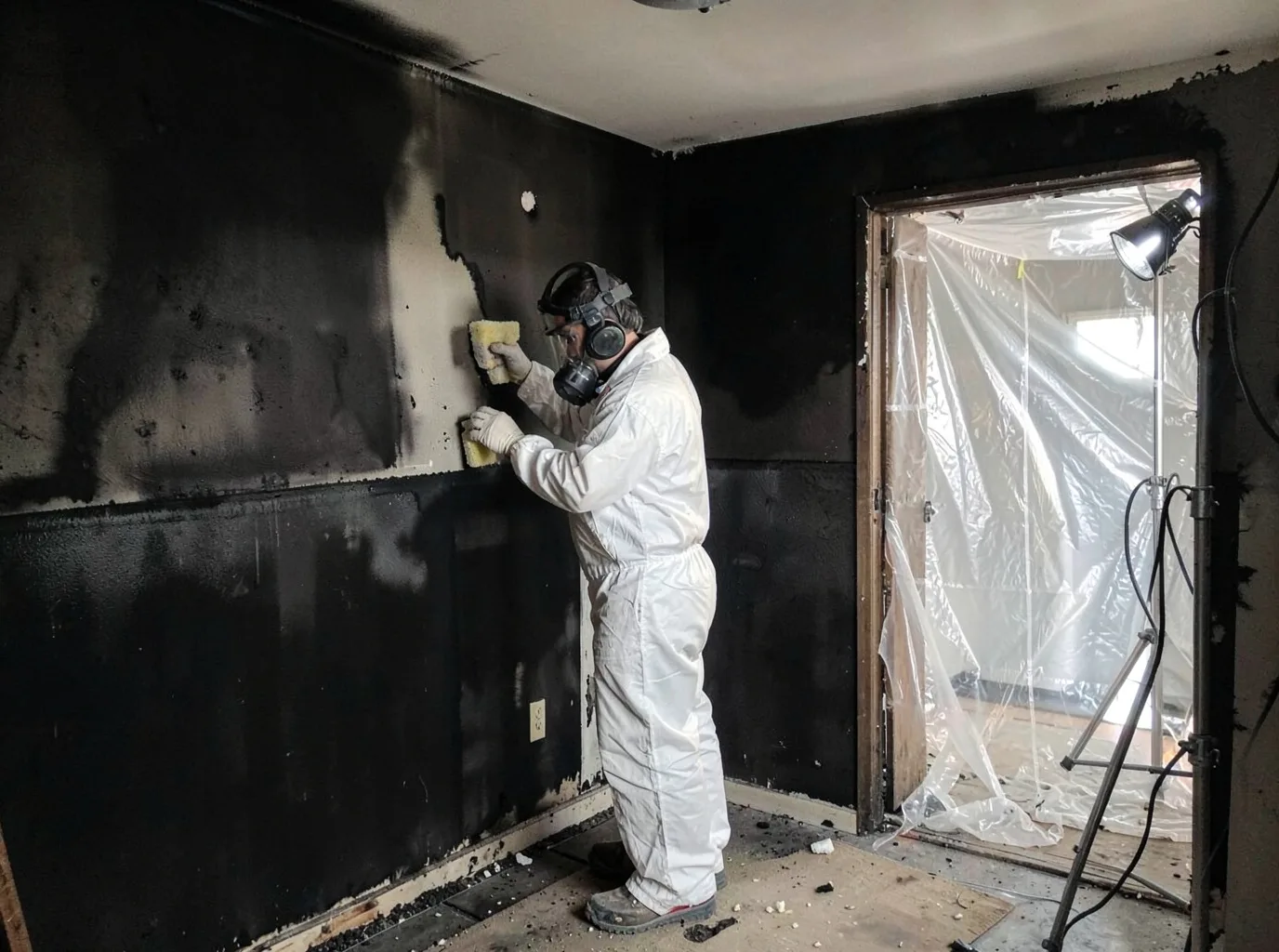 Fire Damage Restoration company in Staffordsville, VA